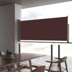 Store brun pour rampe de terrasse, hauteurs de 60 à 160cm