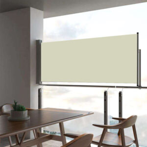 Store coul. crème pour rampe de terrasse, hauteurs de 60 à 160cm