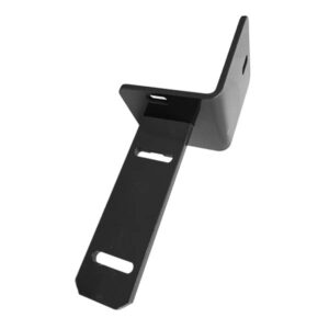 Platine à visser en L, Gris, avec manchon pour EASYCLIP