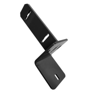 Platine à visser en L, Gris, avec manchon pour EASYCLIP