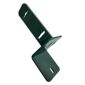 Platine à visser en L, Vert, avec manchon pour EASYCLIP