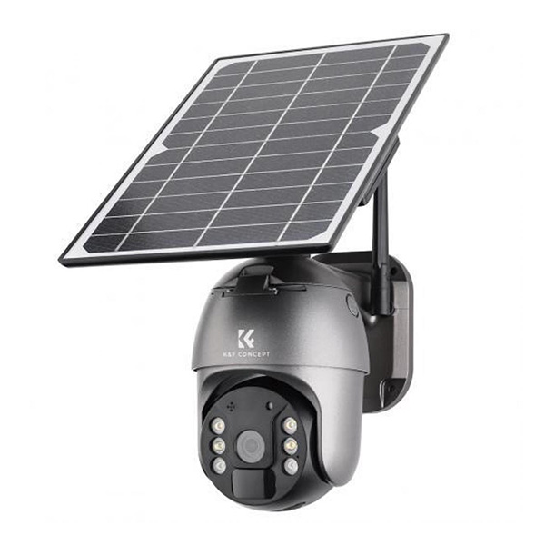 Caméra à capteur solaire, connexion sans fil 4G