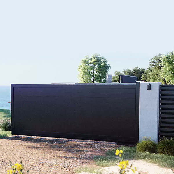 KIT Portail Autoportant ONESLIDE
version CLAIRLINE, LAMELINE ou DECOLINE