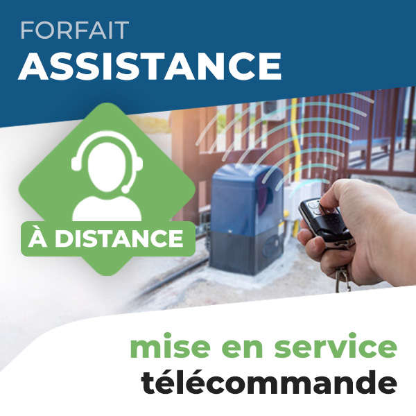 Forfait assistance : Mise en service de votre télécommande